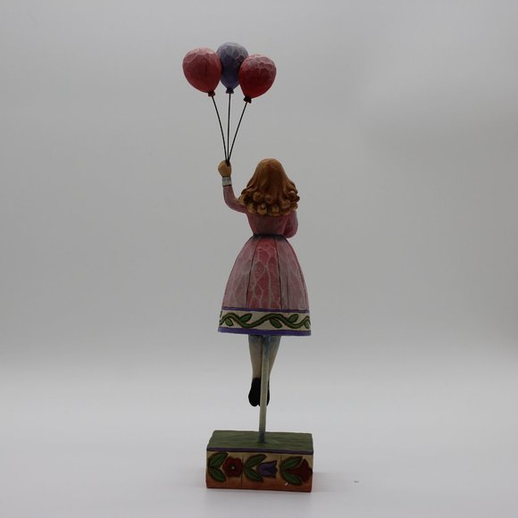Jim Shore I Love You - Girl with Balloons - Picture 3 of 6